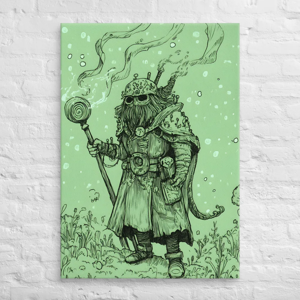 The Enigmatic Wizard | Canvas | 28″×40″