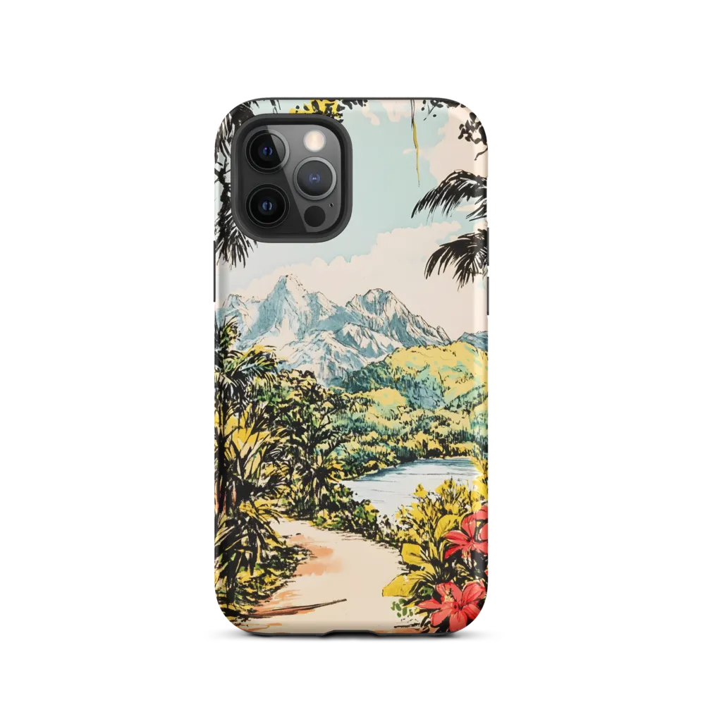 Tropical Serenity | Phone Case |  12 Pro | Tough Case | Matte