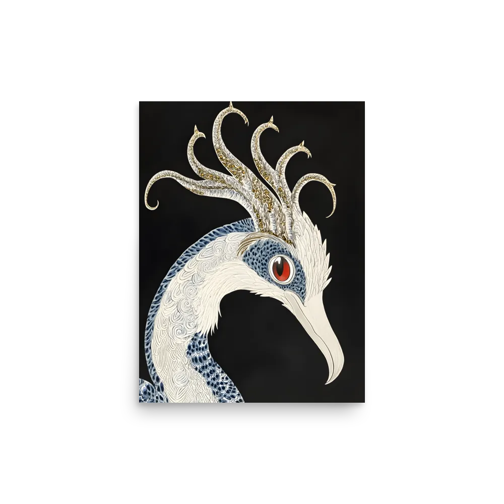 Elegance of the Majestic Peacock | Poster | 12″×16″
