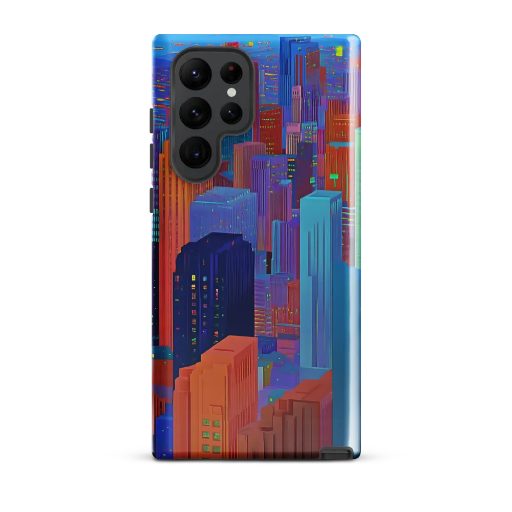 Vibrant Metropolis in Twilight