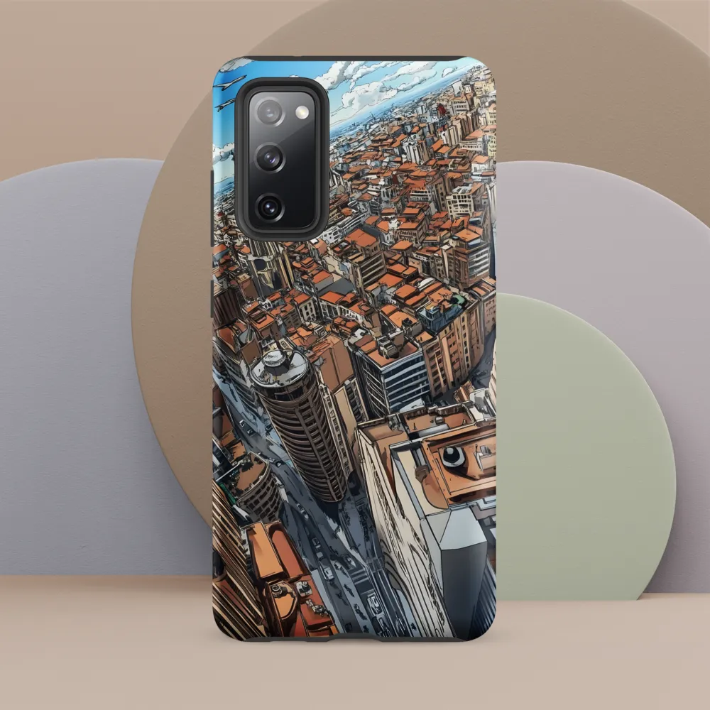 Aerial Symphony of Urban Life