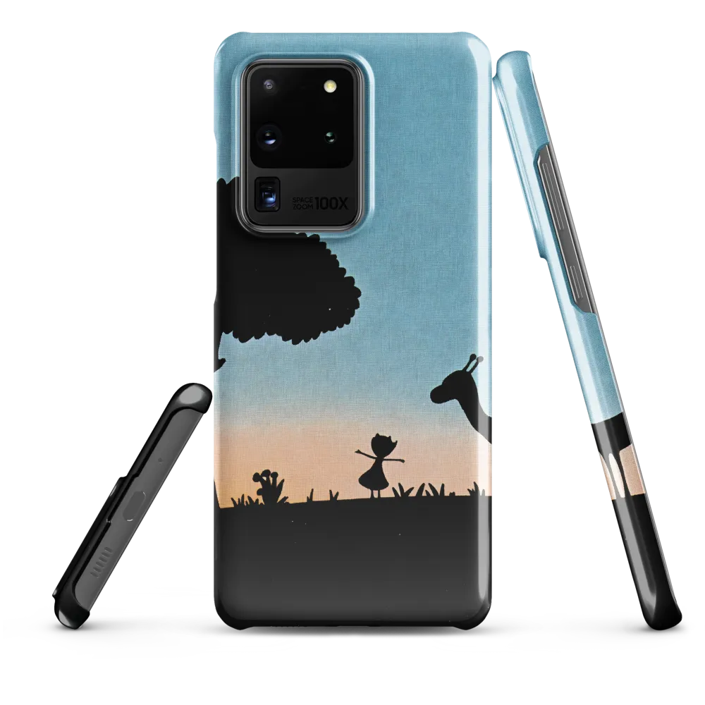 Curiosity in the Silhouette | Phone Case |  S20 Ultra | Snap Case | Glossy