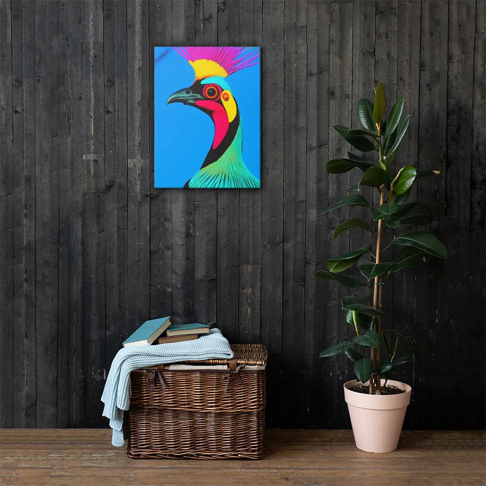 Whimsical Avian Portrait