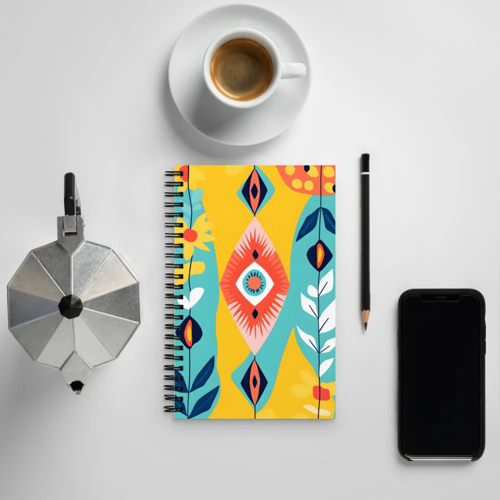 Symphony of Colors | Spiral Notebook