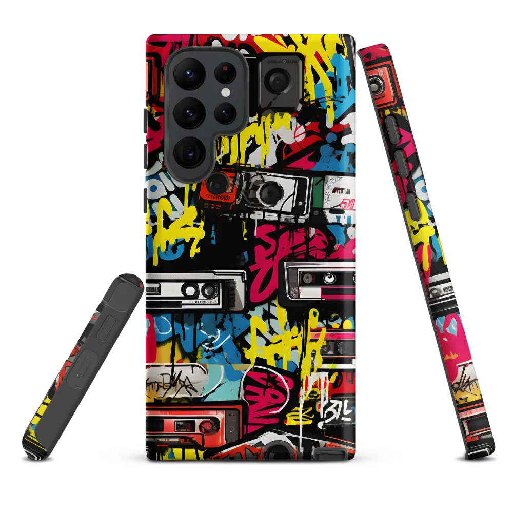 Urban Nostalgia: A Retro Cassette Explosion