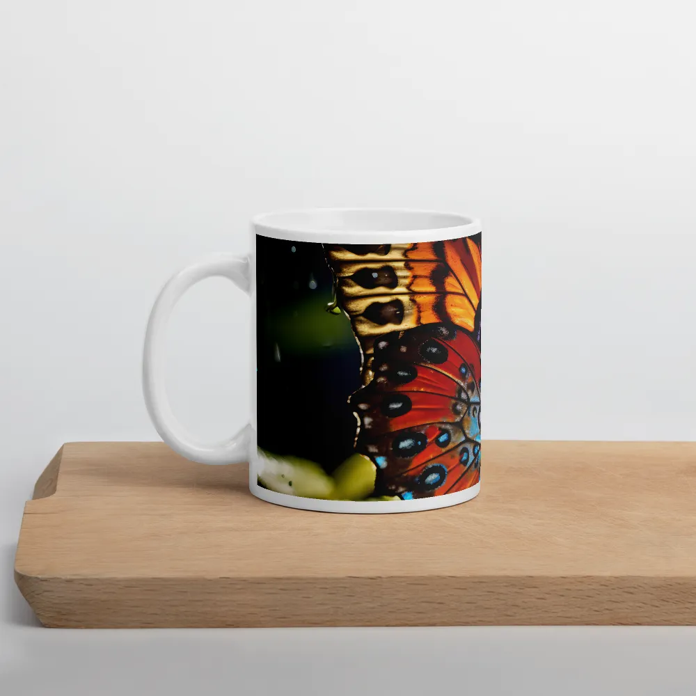 Dance of Colors: The Butterfly's Elegance | Mugs | Multiple Sizes & Colors