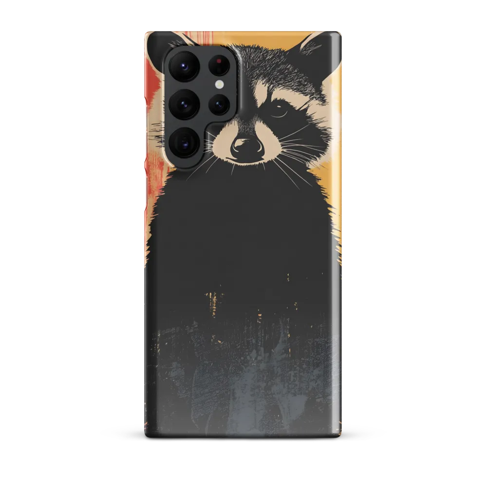 Whimsical Raccoon Portrait