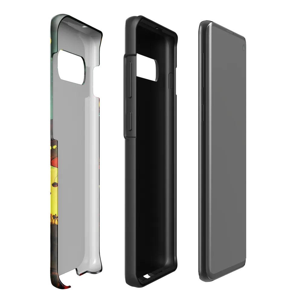 Futuristic Horizons: A Glimpse into Tomorrow | Phone Case |  S10 Plus | Tough Case | Glossy