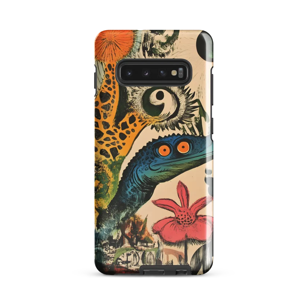 Whimsical Creature Encounter | Phone Case |  S10 Plus | Tough Case | Glossy