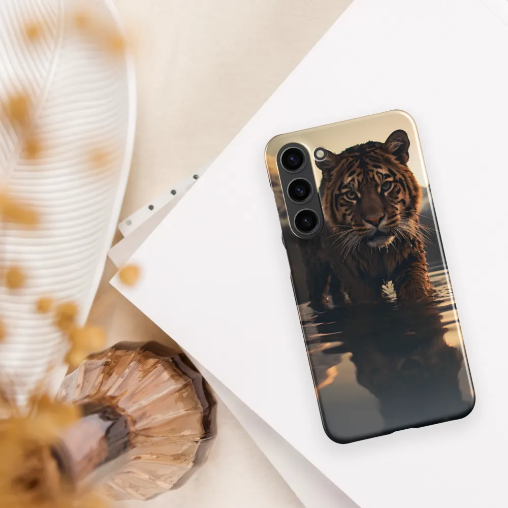 Majestic Reflection: The Tiger's Domain