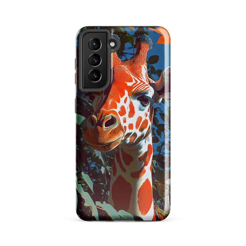 Giraffe in the Lush Canopy