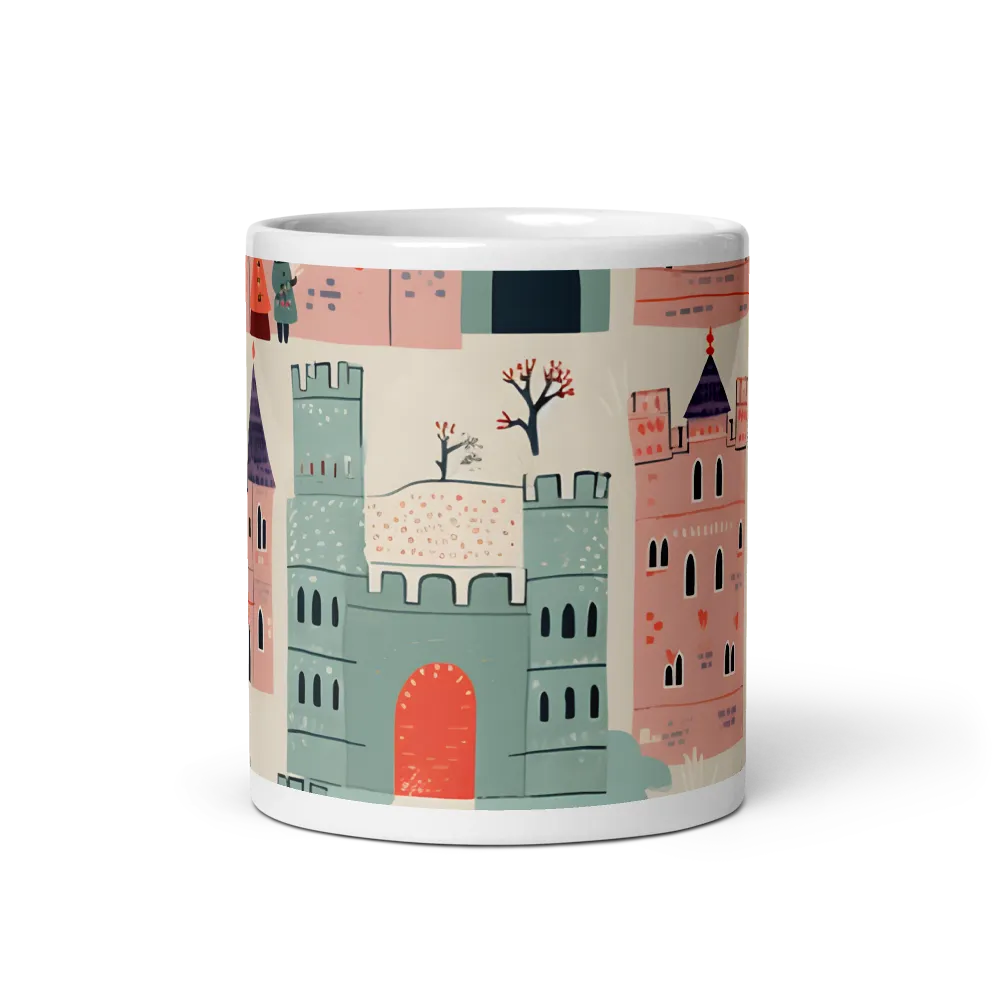 Enchanted Castles and Characters | Mug with White inside | 11 oz