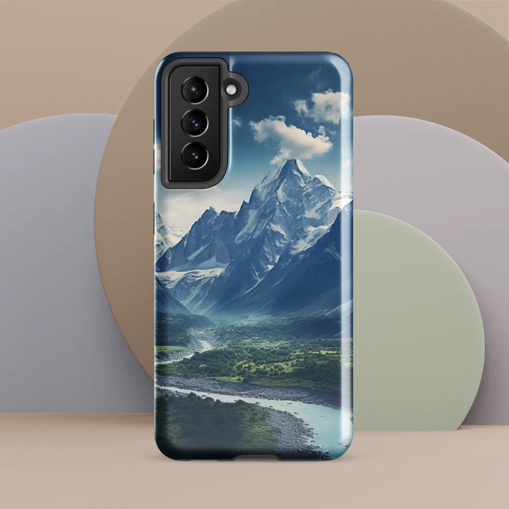 Majestic Serenity: A Landscape of Mountains and Rivers