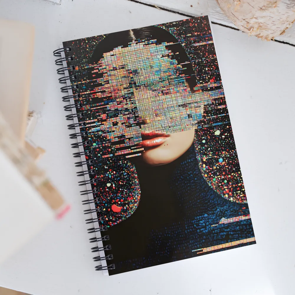 Fragmented Identity | Spiral Notebook