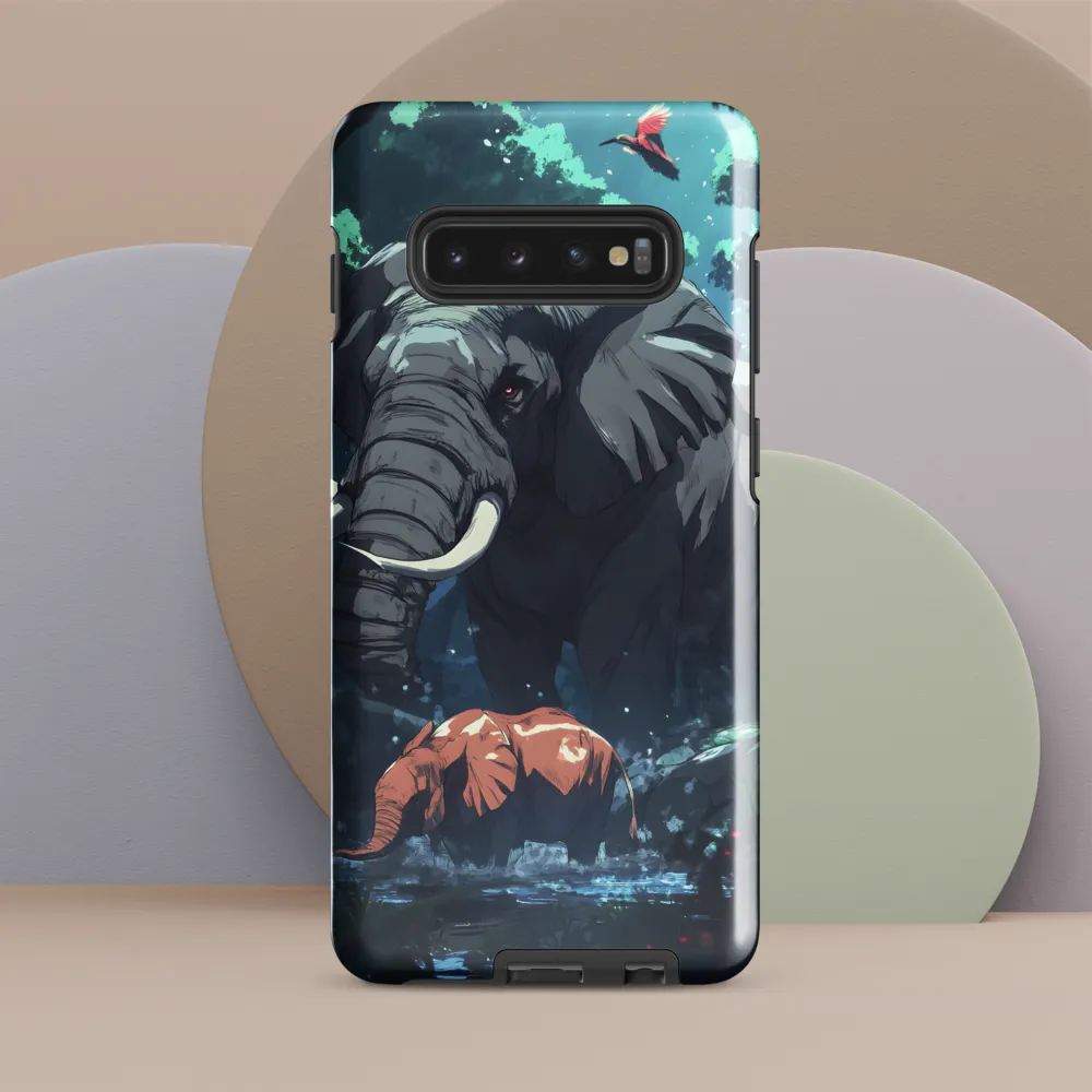 Guardians of the Jungle | Phone Case |  S10 Plus | Tough Case | Glossy