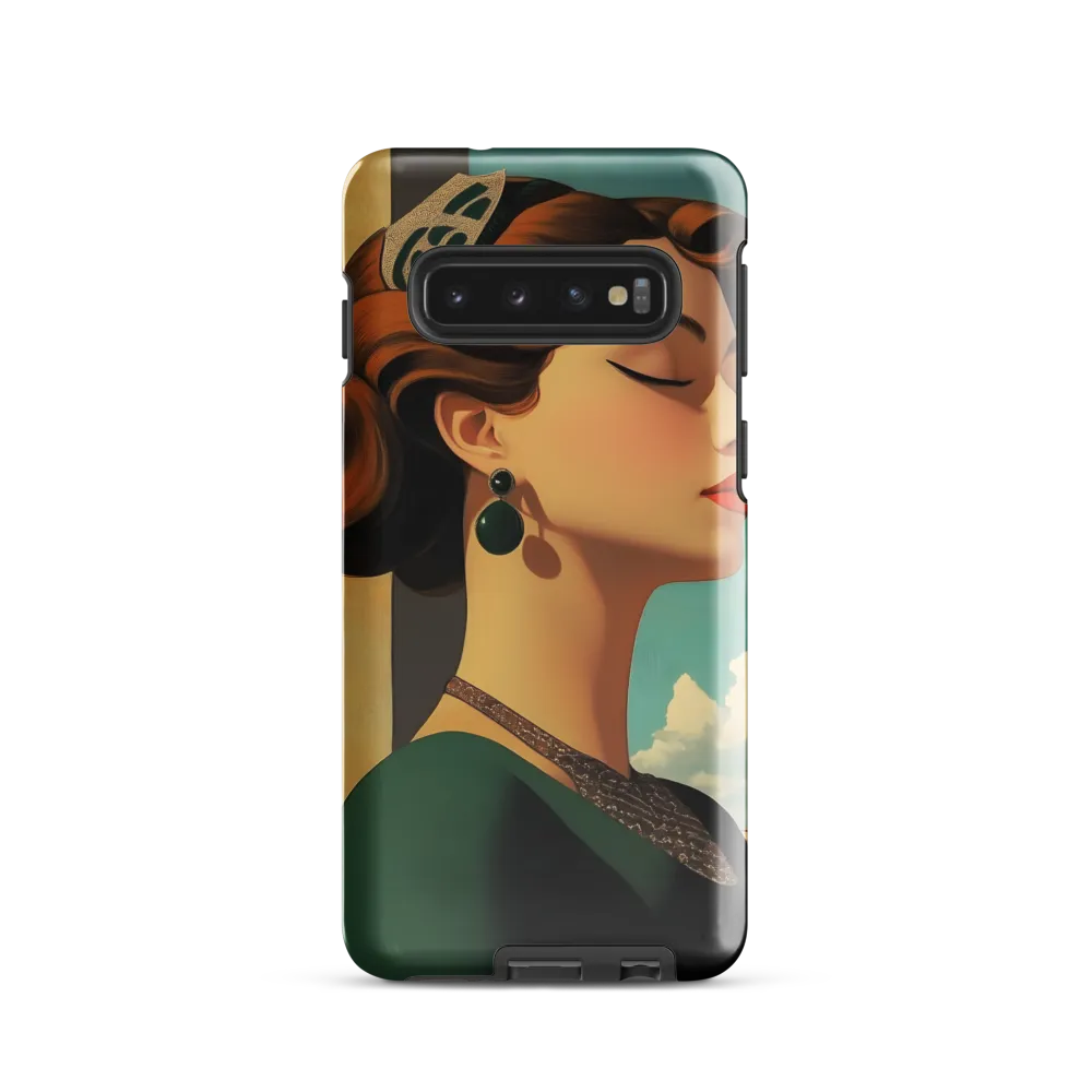 Elegance in Art Deco: A Portrait of Grace