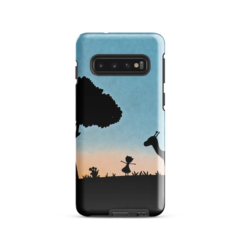 Curiosity in the Silhouette | Phone Case |  S10 | Tough Case | Glossy