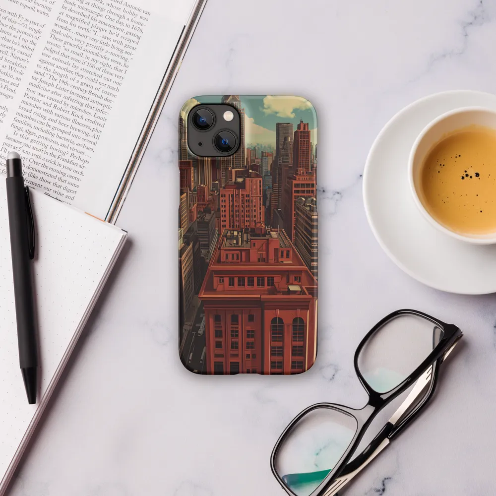 Urban Reverie: A Journey Through the City | Phone Case |  14 Plus | Snap Case | Matte
