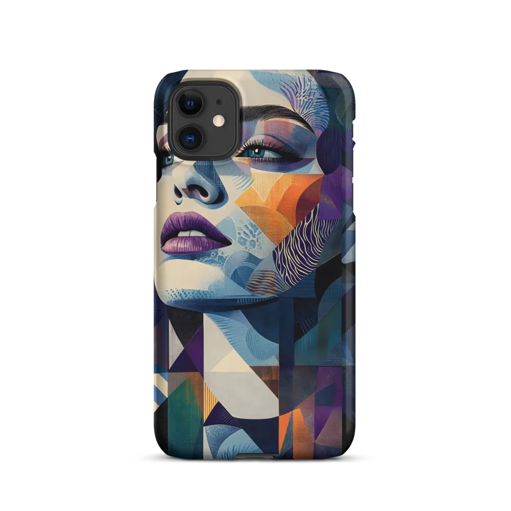 Fragmented Mystery: A Modern Portrait
