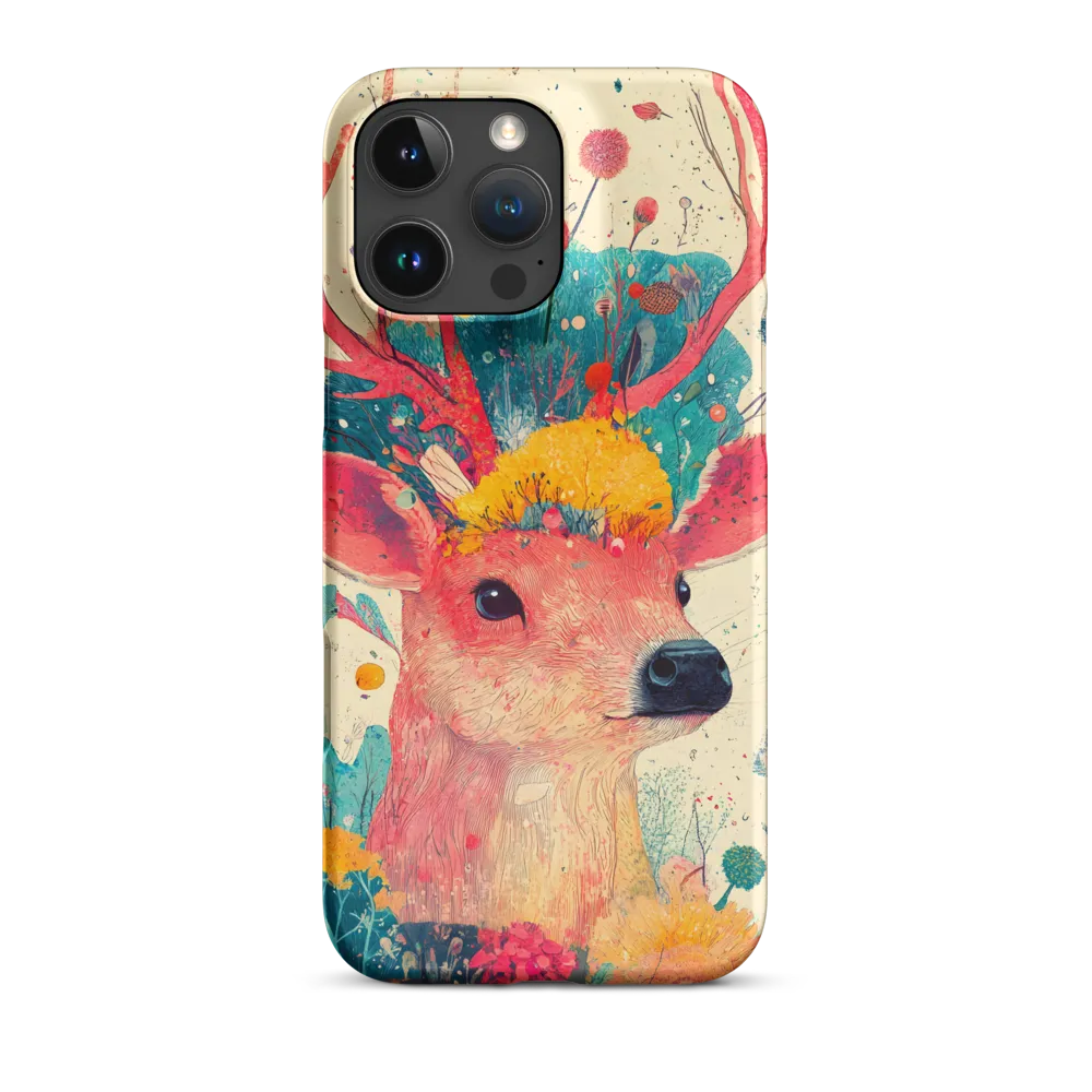 Whimsical Harmony: A Deer in Bloom