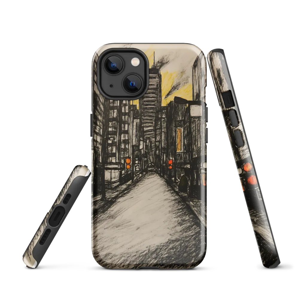 Cityscape of Solitude | Phone Case |  13 | Tough Case | Glossy