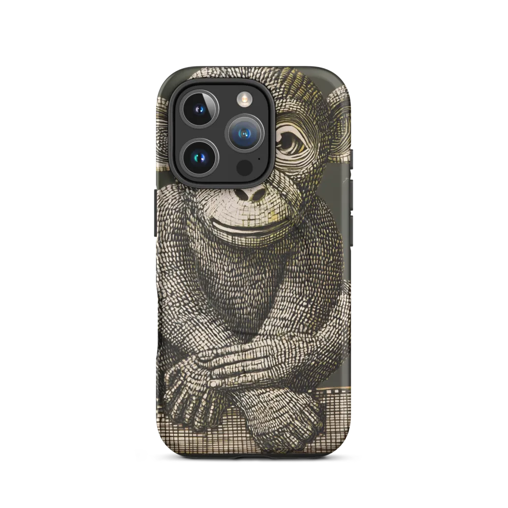 Intricate Primate Portrait