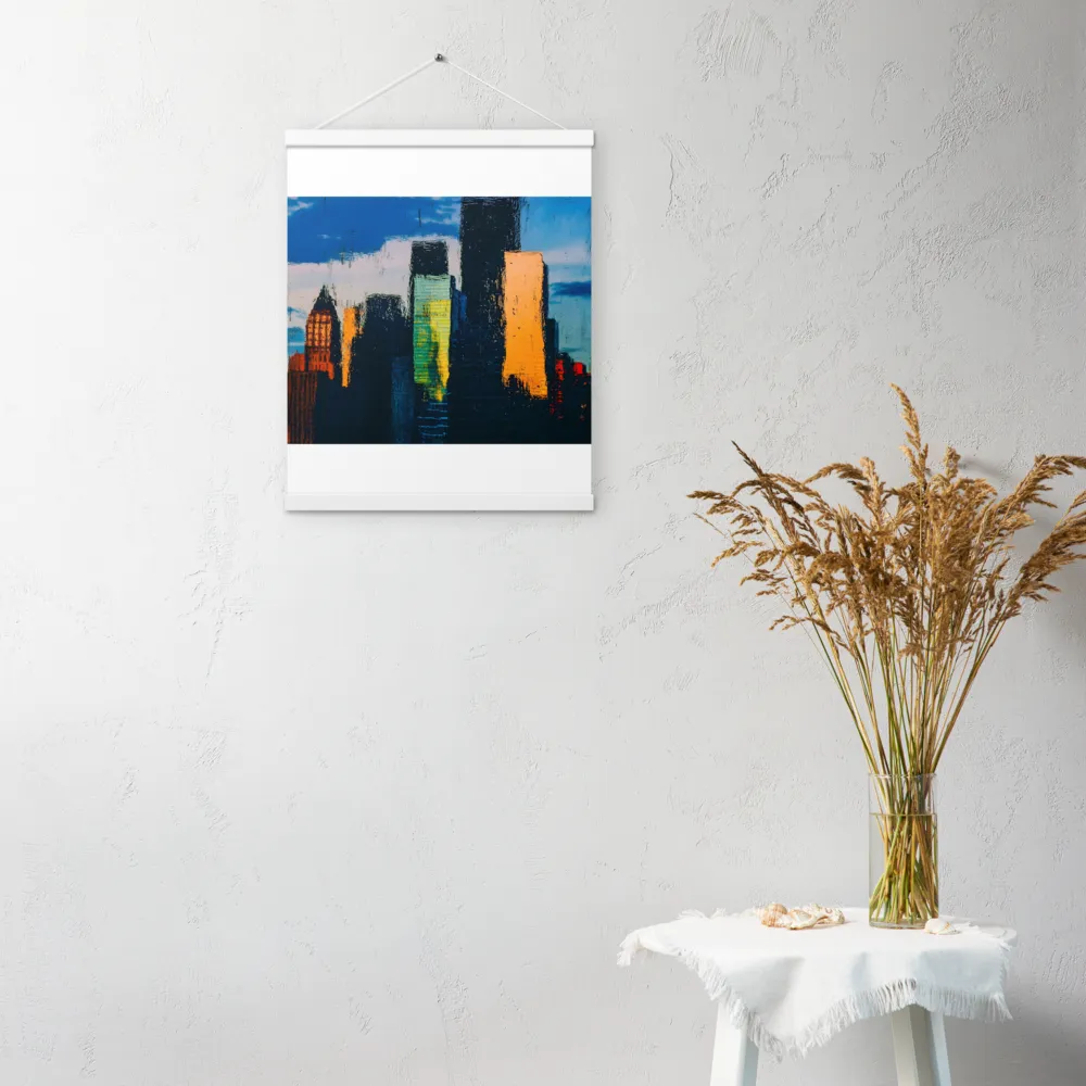 Reflections of Tranquility | Poster With White Wood Hanger | 16″×20″