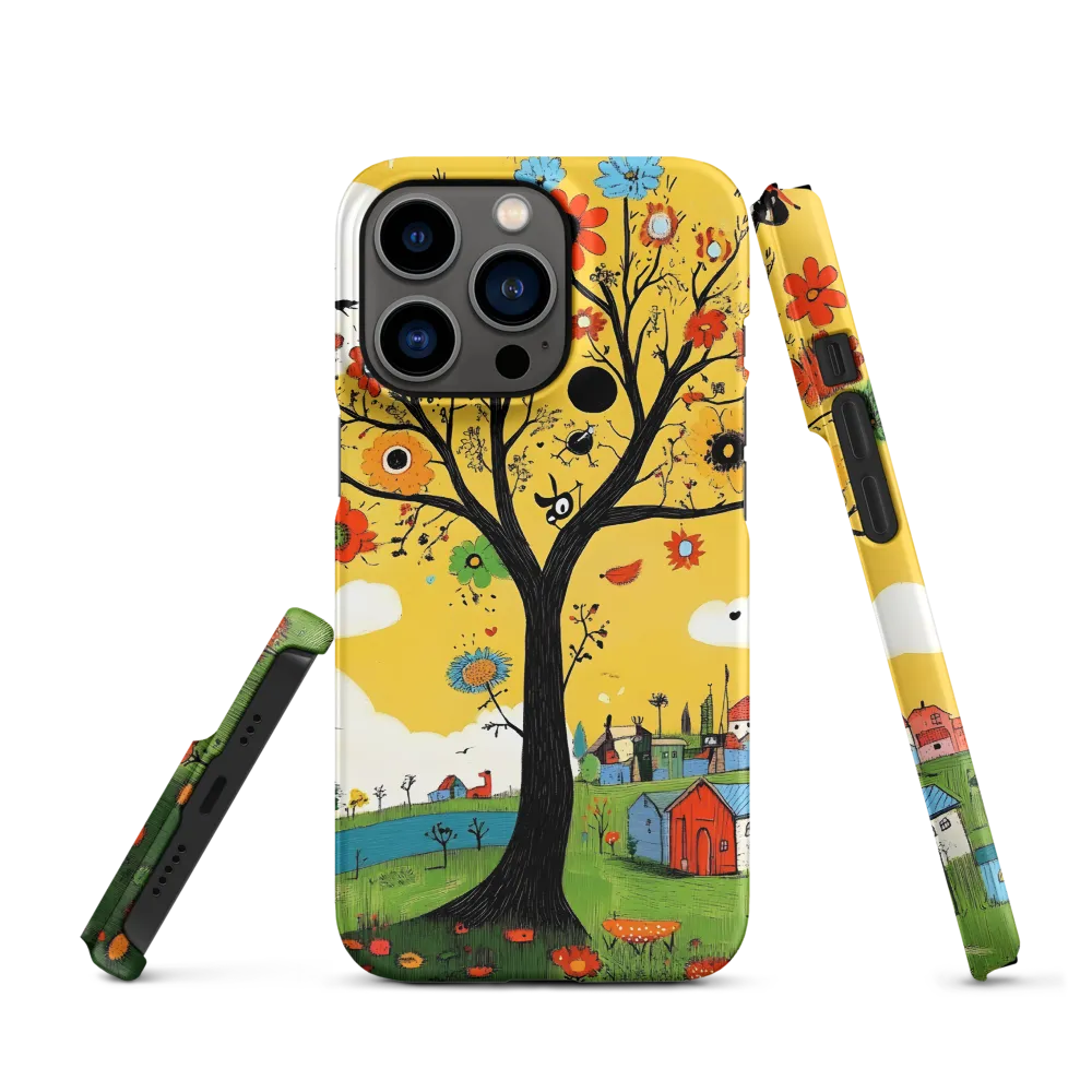 Whimsical Blooms of Life | Phone Case |  13 Pro | Snap Case | Matte