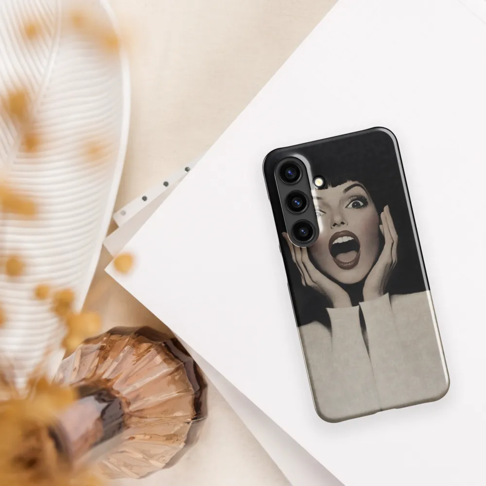 Eloquent Expression | Phone Case |  S24 | Snap Case | Glossy