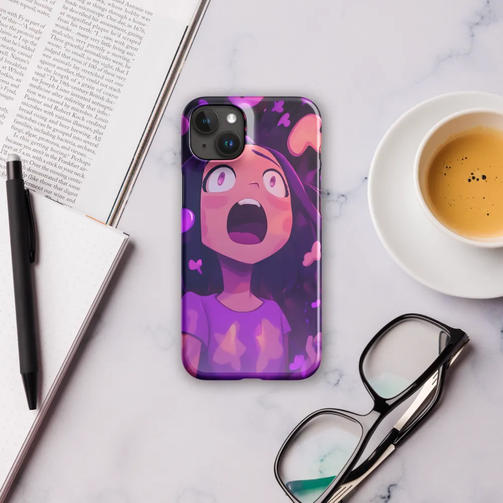 Whispers of Heartfelt Surprise | Phone Case |  15 Plus | Snap Case | Glossy