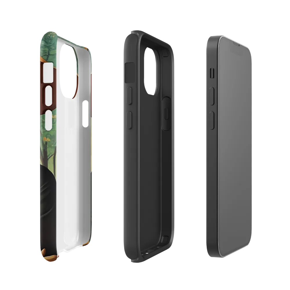 Elegance in Tranquility | Phone Case |  13 mini | Tough Case | Matte
