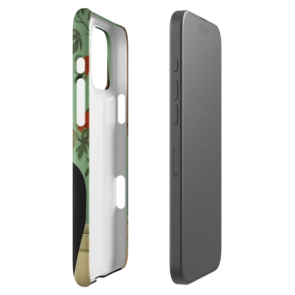 Serenity in Green | Phone Case |  16 Pro Max | Snap Case | Matte