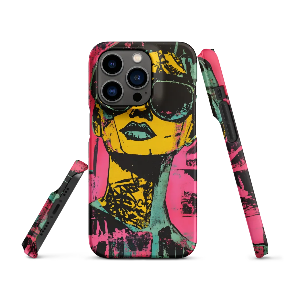 Confident Portrait in Neon Colors