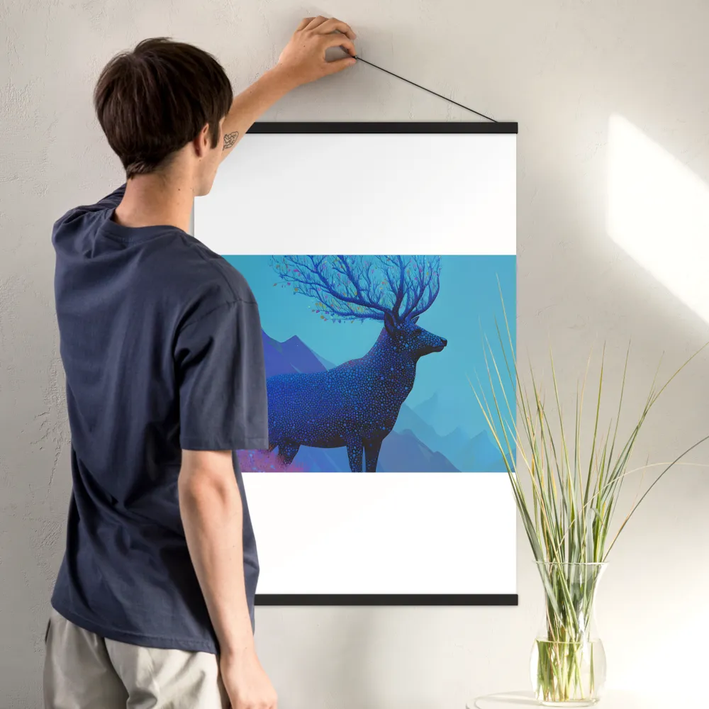 Ethereal Harmony | Poster With Black Wood Hanger | 24″×36″