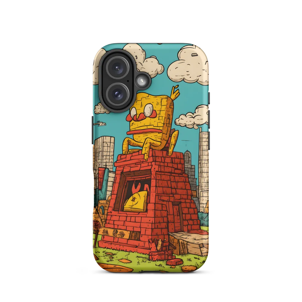 A Playful Encounter between Eras | Phone Case