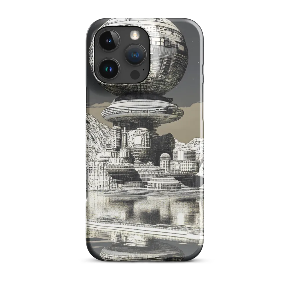 Reflections of a Futuristic Dreamscape | Phone Case |  16 Pro Max | Snap Case | Glossy