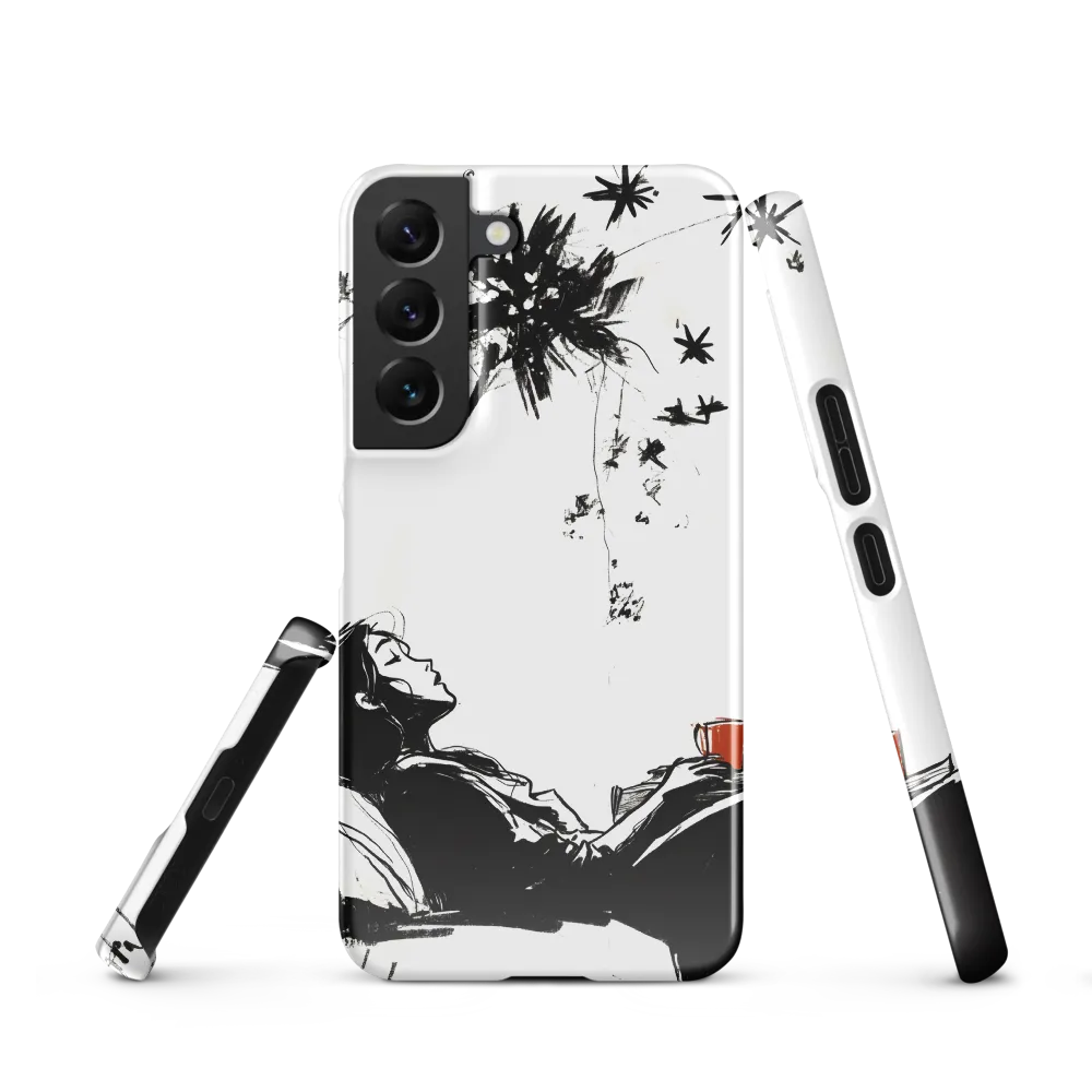 Contemplative Serenity | Phone Case |  S22 | Snap Case | Glossy