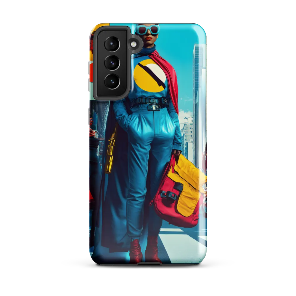 Urban Power: A Superhero's Stance