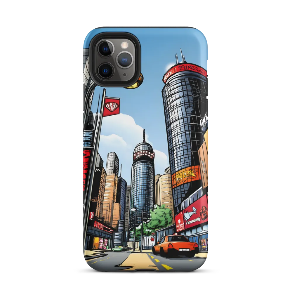 Urban Pulse: A Comic Cityscape