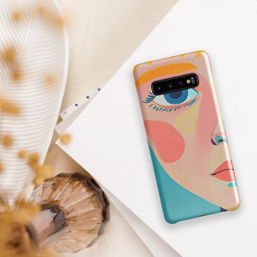 Whimsical Gaze | Phone Case |  S10 Plus | Snap Case | Glossy