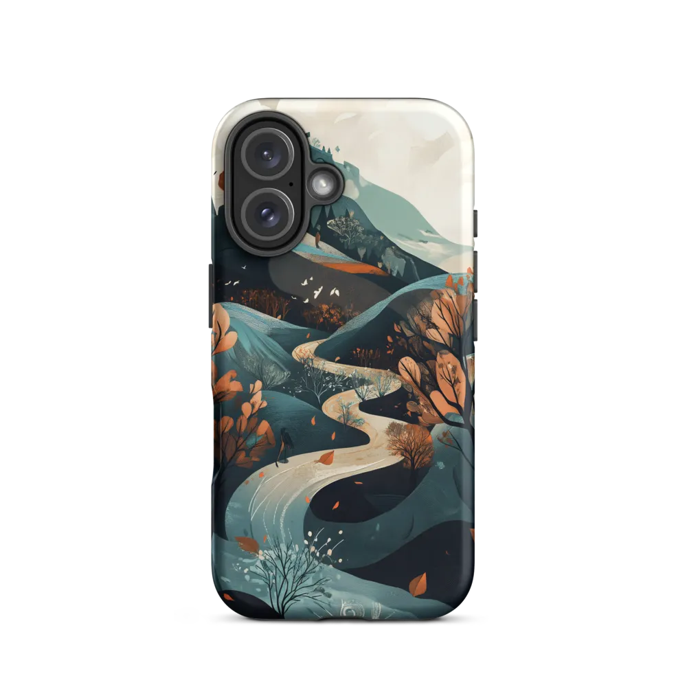 Whispers of Autumn: A Serene Journey | Phone Case |  16 | Tough Case | Matte