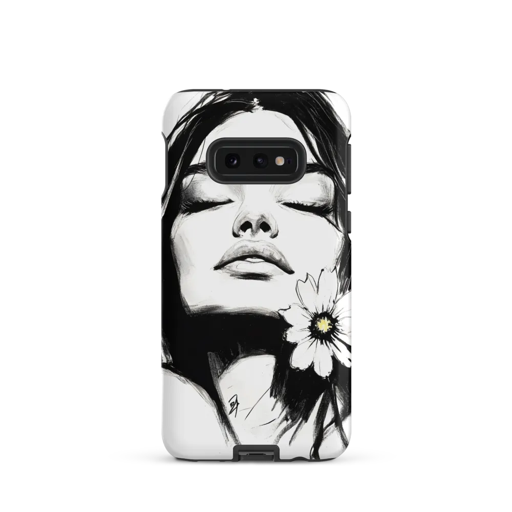 Serenity in Ink | Phone Case |  S10e | Tough Case | Matte