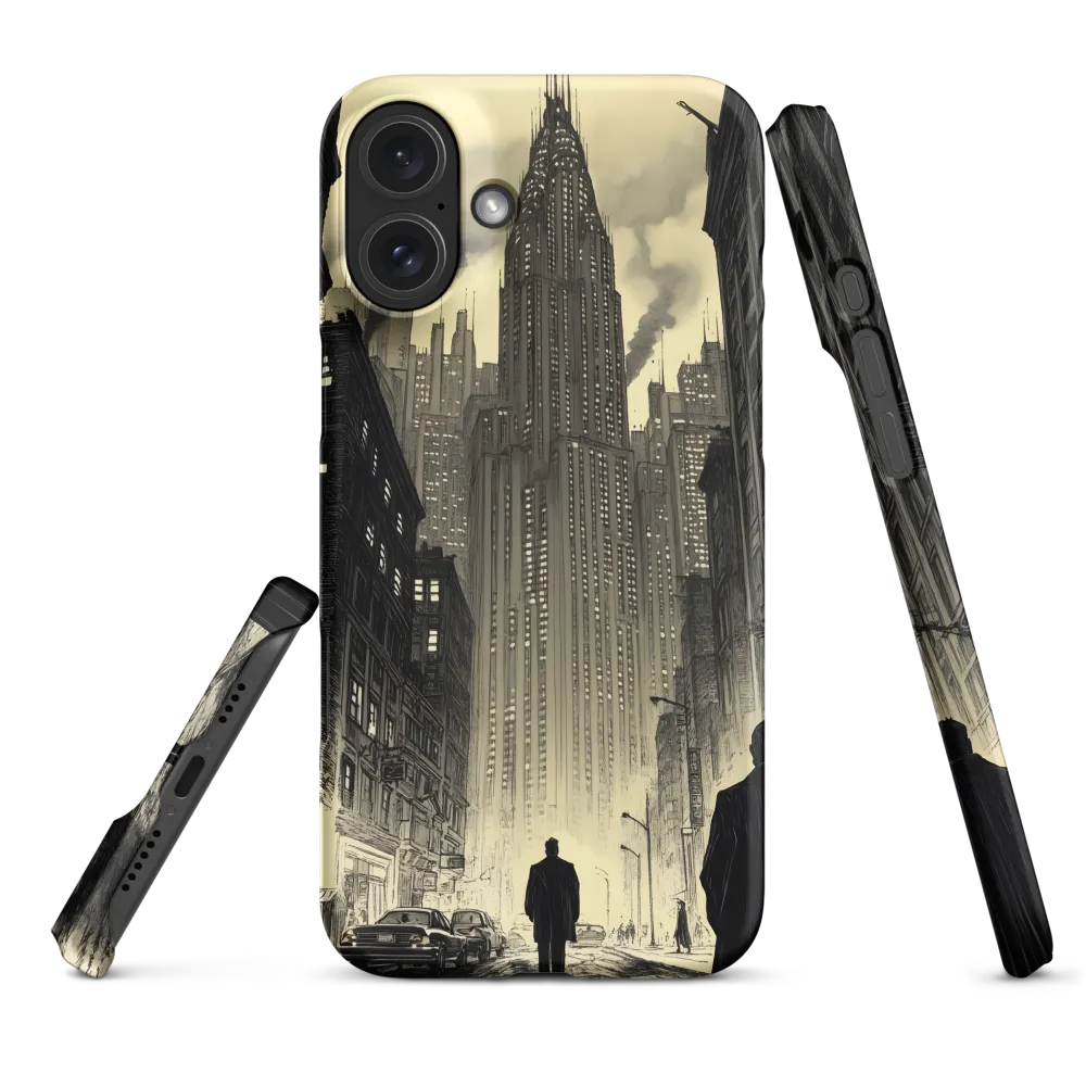 Echoes of the City | Phone Case |  16 Plus | Snap Case | Matte
