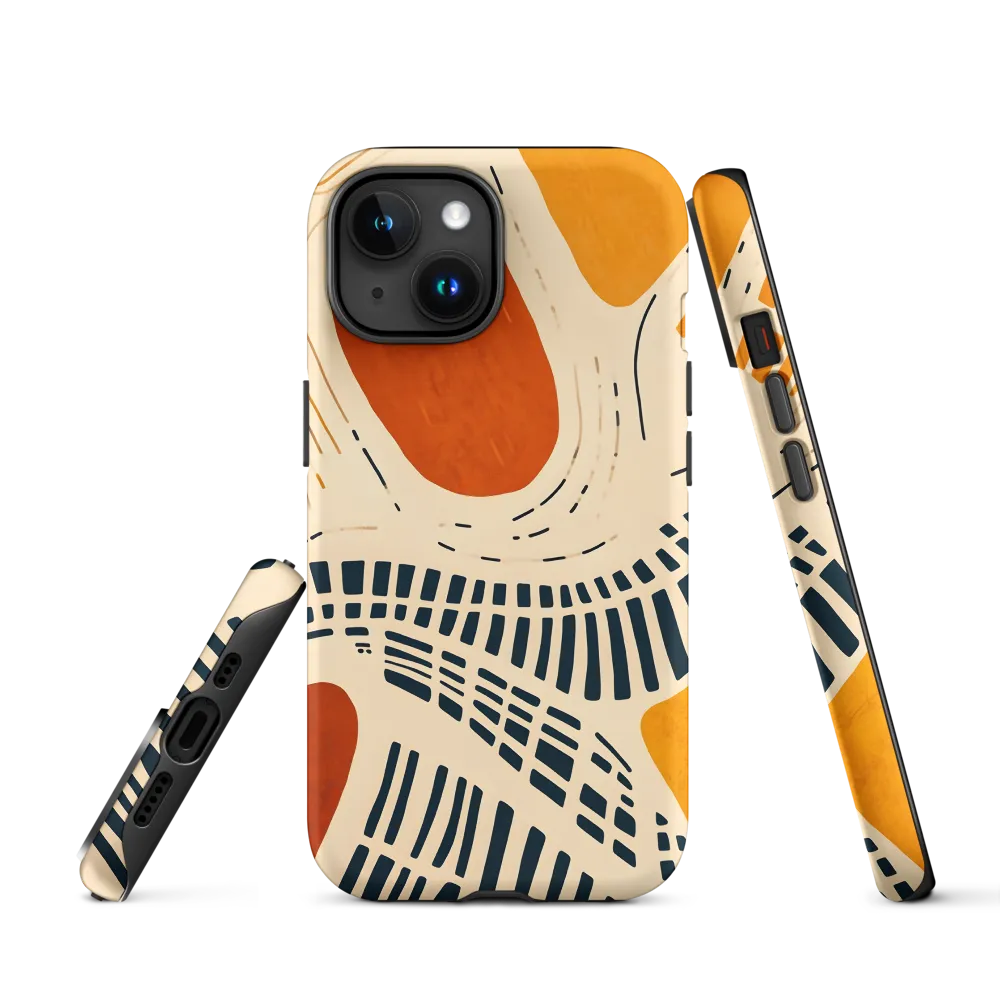 Urban Patterns in Harmony | Phone Case |  15 | Tough Case | Matte