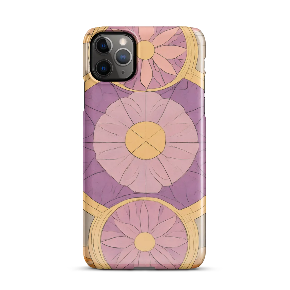 Serenity in Floral Geometry | Phone Case |  11 Pro Max | Snap Case | Glossy