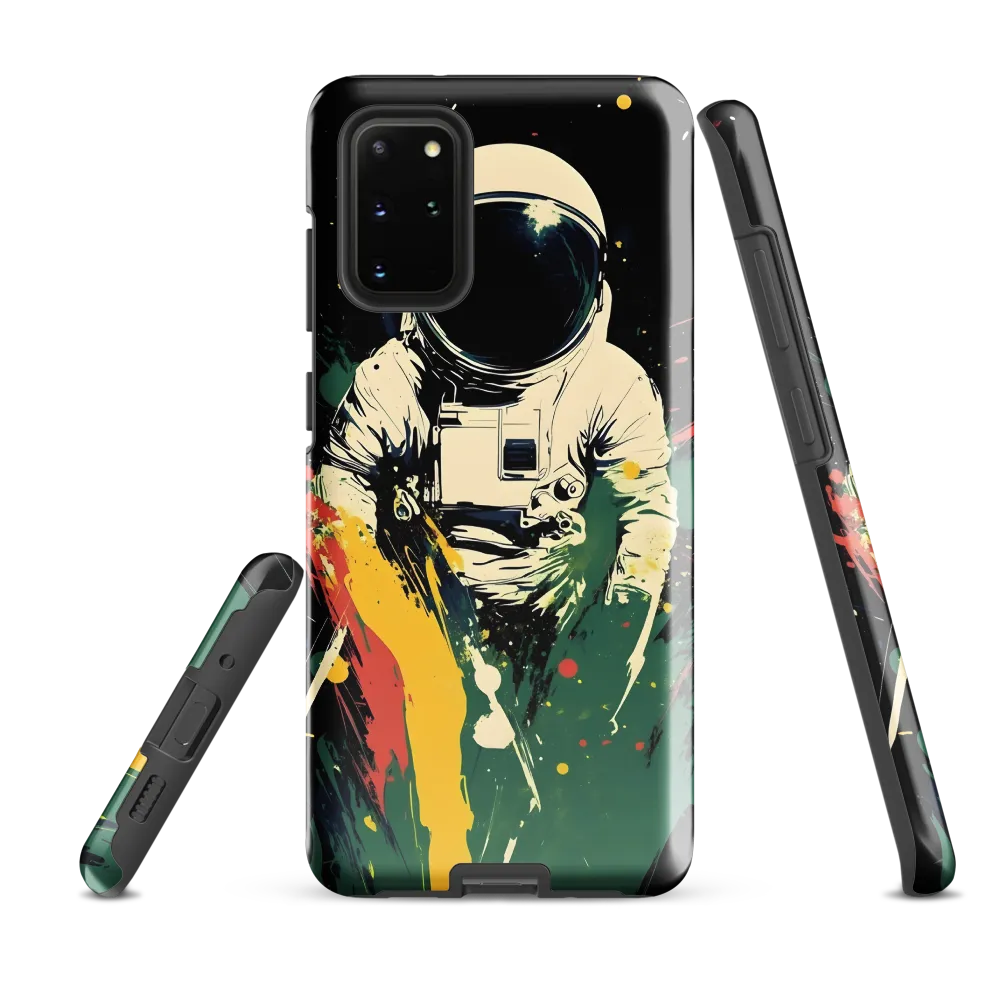 Cosmic Splash: The Astronaut's Journey