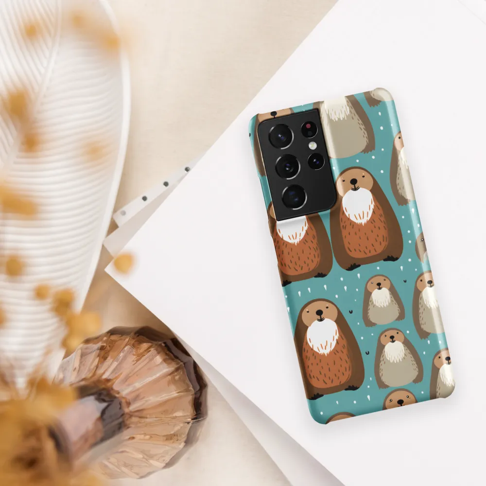 Whimsical Otter Pattern