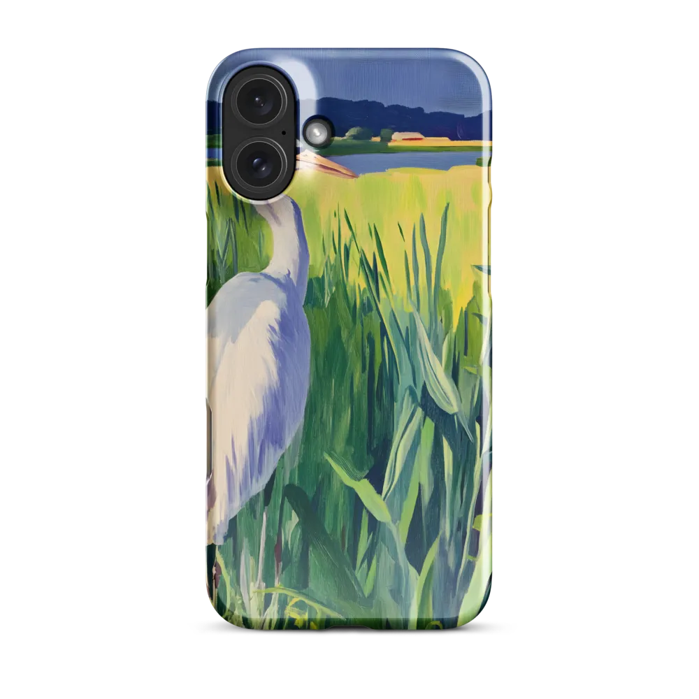 Graceful Presence: The Heron in the Meadow