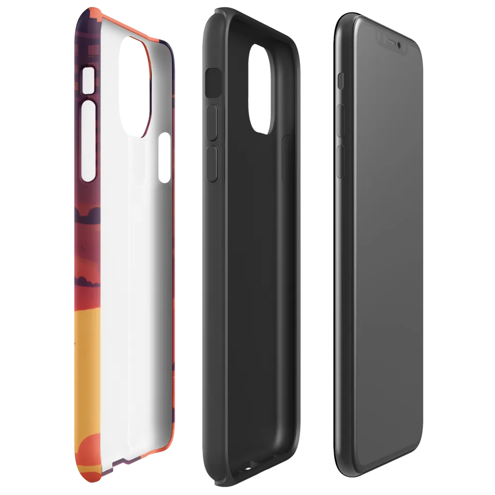 Urban Dusk: A Symphony of Cityscapes | Phone Case |  11 Pro Max | Tough Case | Matte