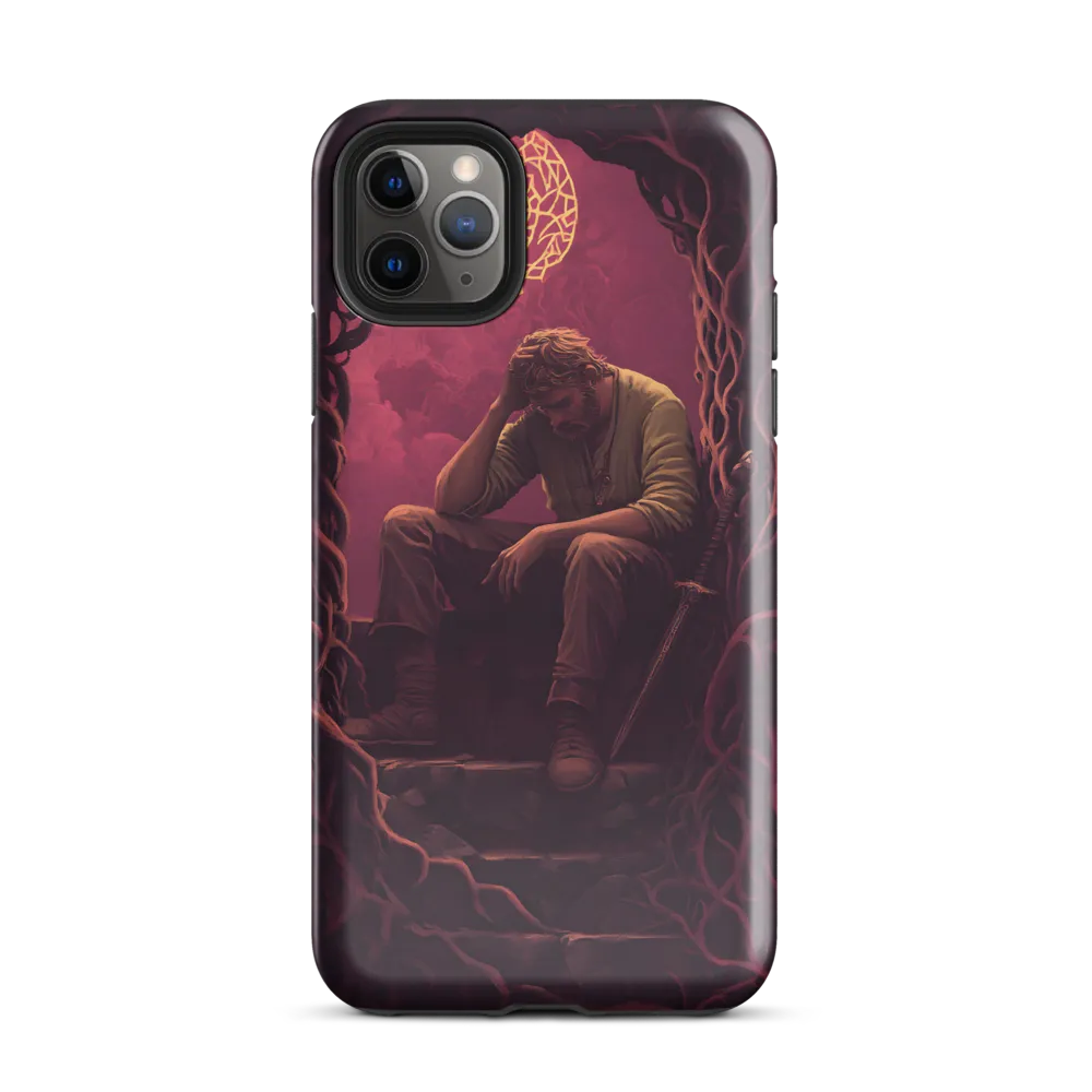 In the Depths of Contemplation | Phone Case |  11 Pro Max | Tough Case | Glossy